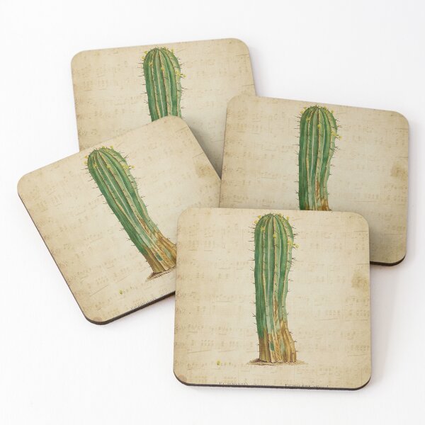 Item preview, Euphorbia Cactus Vintage Style Botanical Print designed and sold by Michelle Tabor.