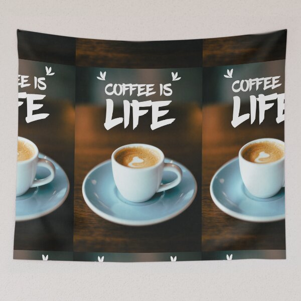 Item preview, Coffee is life. Caffeine lover design. Coffeeholic. Coffee lover designed and sold by efenem.