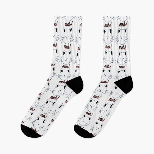 Item preview, funny meh cat for cat lovers designed and sold by Webdesign-art.