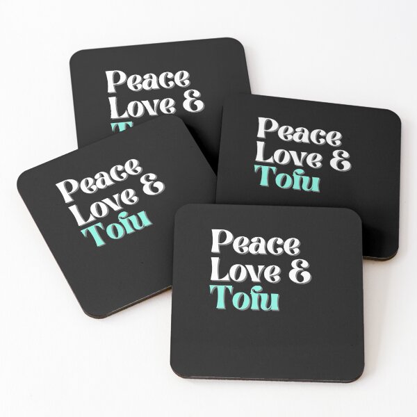 Item preview, Peace Love & Tofu designed and sold by nanogarbanzo.