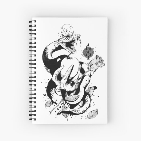 The poisoned apple Spiral Notebook
