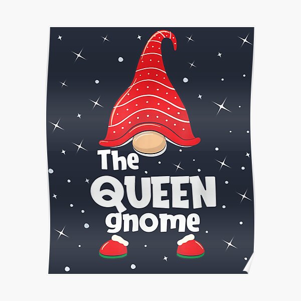 Gnome Family Matching Christmas Funny Poster