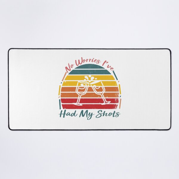 Item preview, No Worries I've Had My Shots - Vintage Retro Funny Quote Drink Wine Beer lover Men Women Boys Girls Kids Birthday Gift designed and sold by ChanUus.
