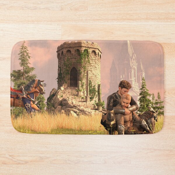 Item preview, Arthur and Lancelot designed and sold by RexRedLGBTQ.