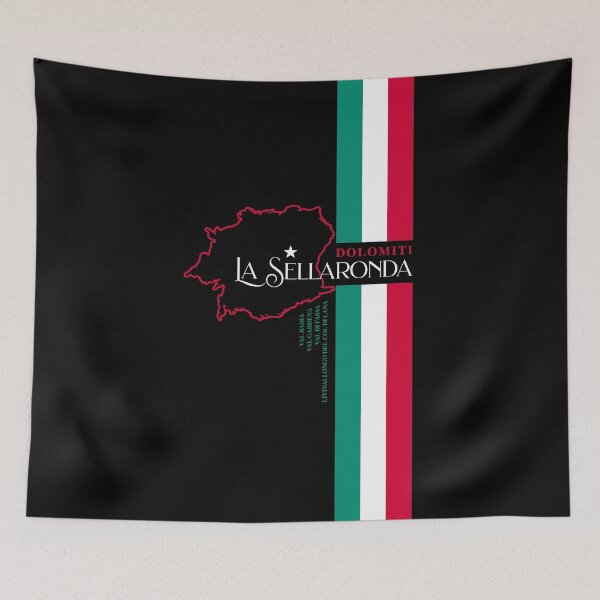 Item preview, La Sellaronda Italy Italian Flag Design designed and sold by ROADTROOPER.
