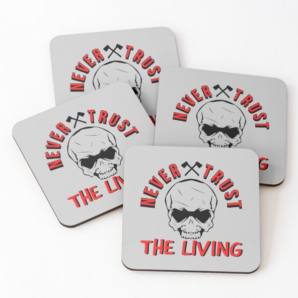 Item preview, Never Trust The Living Skull - Hallows Event designed and sold by GaterStitch.
