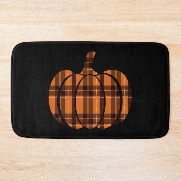 Item preview, pumpkin plaid pattern designed and sold by Ashi17.