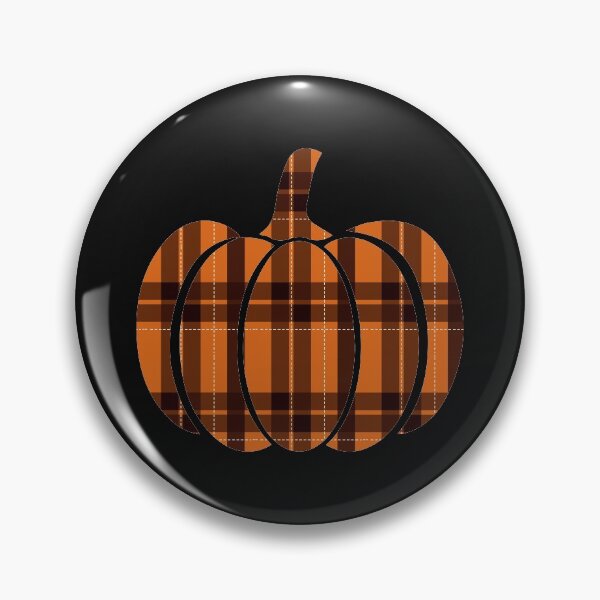 Item preview, pumpkin plaid pattern designed and sold by Ashi17.