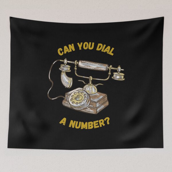Item preview, Can you dial a number?  designed and sold by Dreamingnewfie.