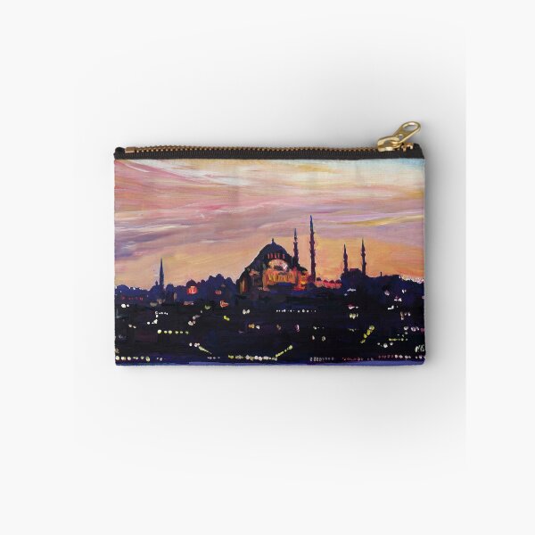 Item preview, Istanbul Turkey on Bosporus and Hagia Sophia designed and sold by artshop77.
