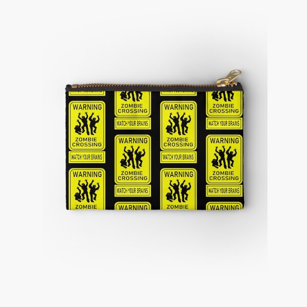 Item preview, Warning Zombie Crossing designed and sold by ronnieyoung.