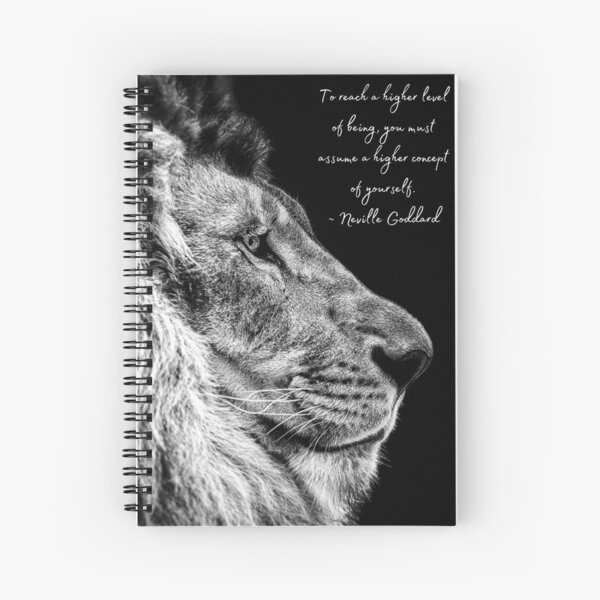 Item preview, Neville Goddard Quote, Higher Level of Being, Law of Assumption Quote, Lion Face designed and sold by MamaSweetea.