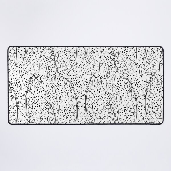 Item preview, Lily of The Valley Pattern - Black and White designed and sold by monitdesign.