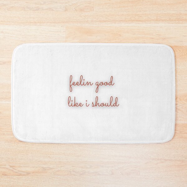 Item preview, feelin good like i should red designed and sold by PositvityQuotes.