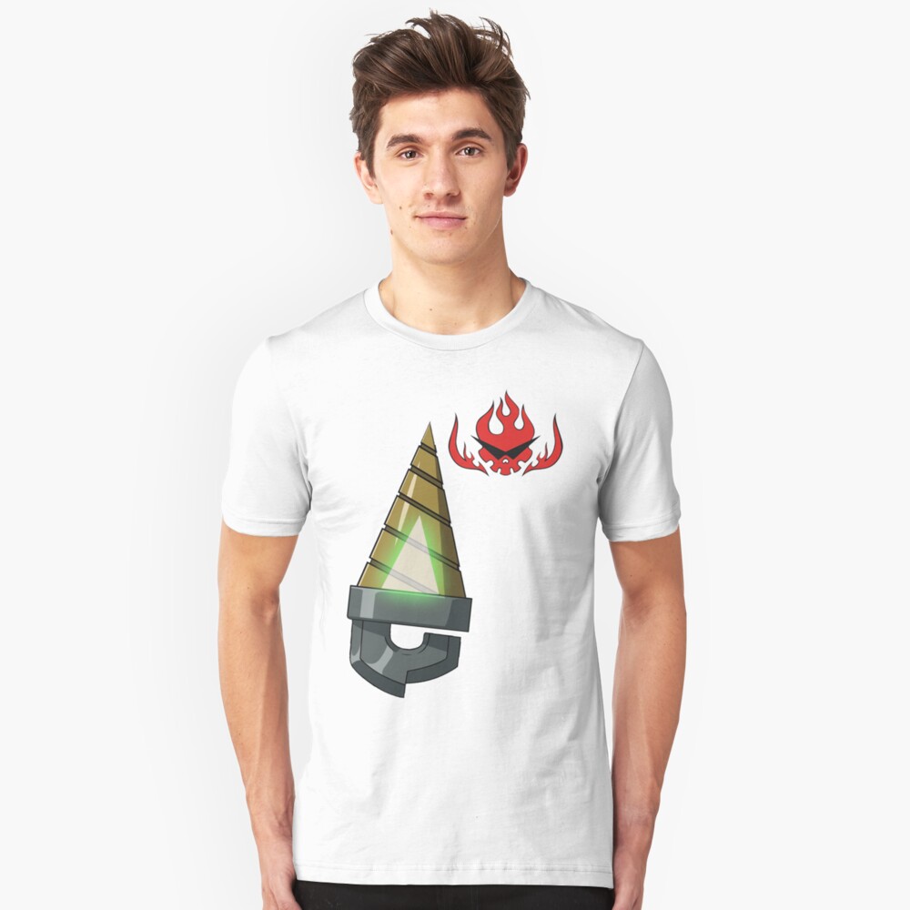 "Core Drill & Gurren Lagann Symbol" T-shirt by cassarie2 ...