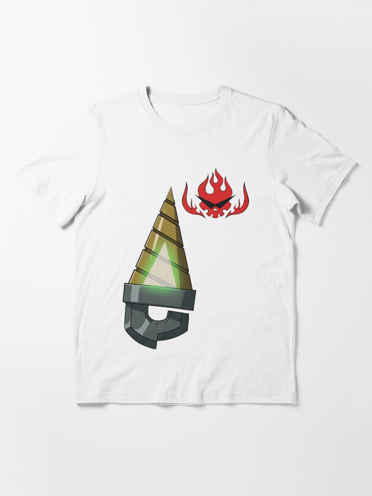 "Core Drill & Gurren Lagann Symbol" Tshirt by cassarie2 Redbubble