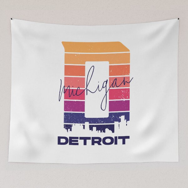 Item preview, Detroit Michigan Skyline Sunset designed and sold by JordanHolmes.