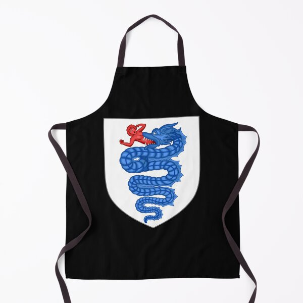 Milan Coat of Arms Medieval Heraldry Apron