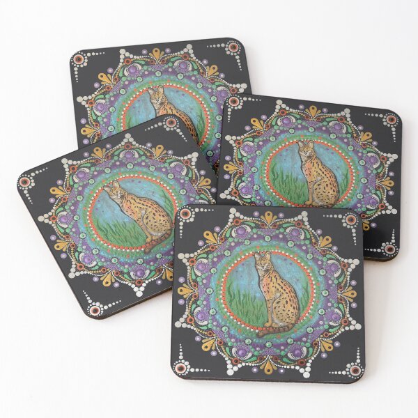 Set of 4- Savannah Coaster