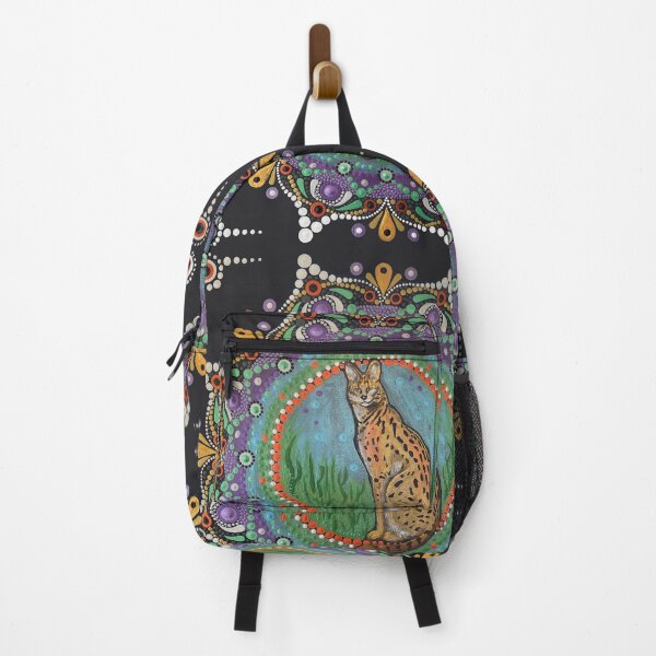 Item preview, Serval Savannah Mandala designed and sold by Gerri Kleinberg.