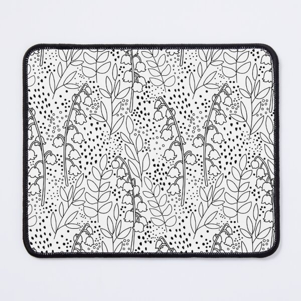 Item preview, Lily of The Valley Pattern - Black and White designed and sold by monitdesign.