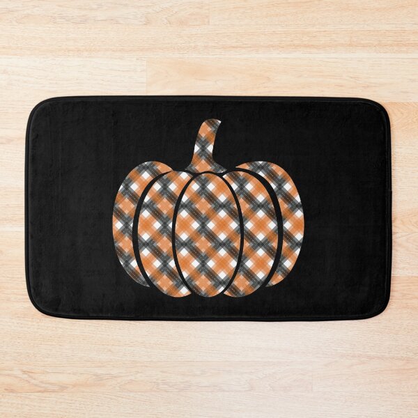 Item preview, pumpkin plaid pattern designed and sold by Ashi17.