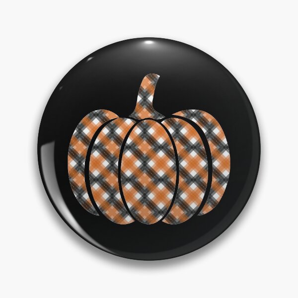 Item preview, pumpkin plaid pattern designed and sold by Ashi17.