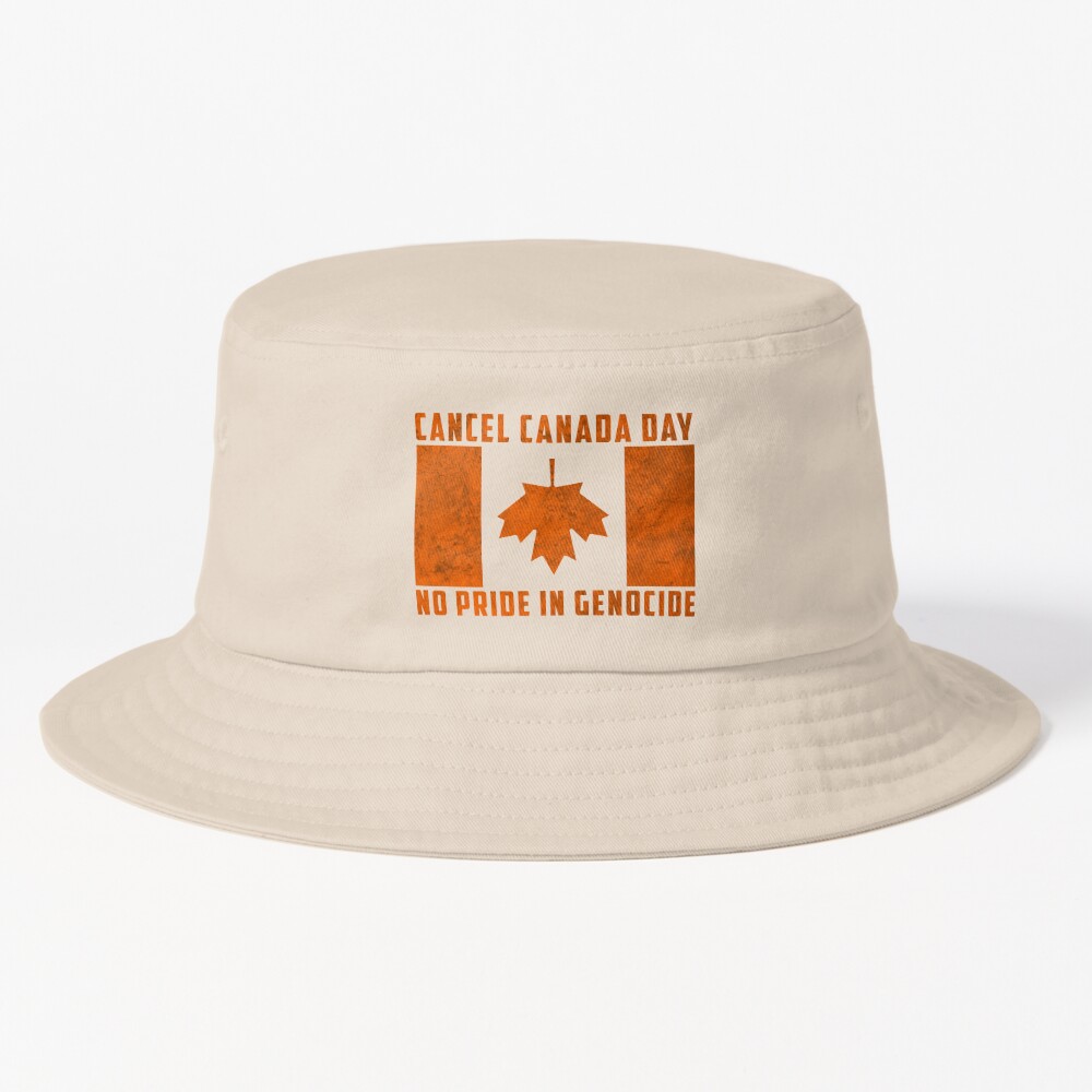 Cancel Canada Day (Orange) Cap for Sale by Hot-To-Trot