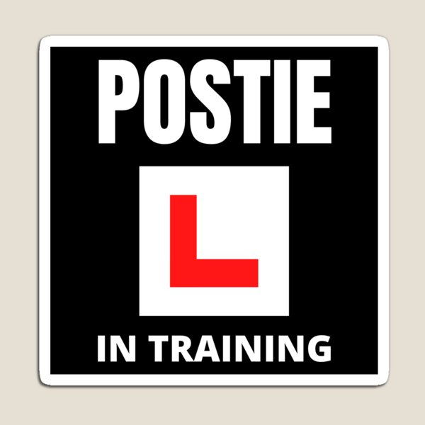 Item preview, Postie in training designed and sold by fev-rocks.