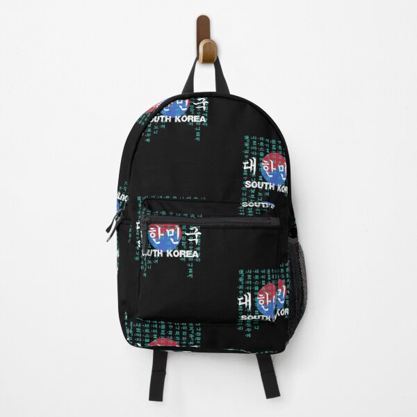 Item preview, South Korea Korean Flag with Hangul Alphabet Hunminjeongeum designed and sold by Noodle Doodle.