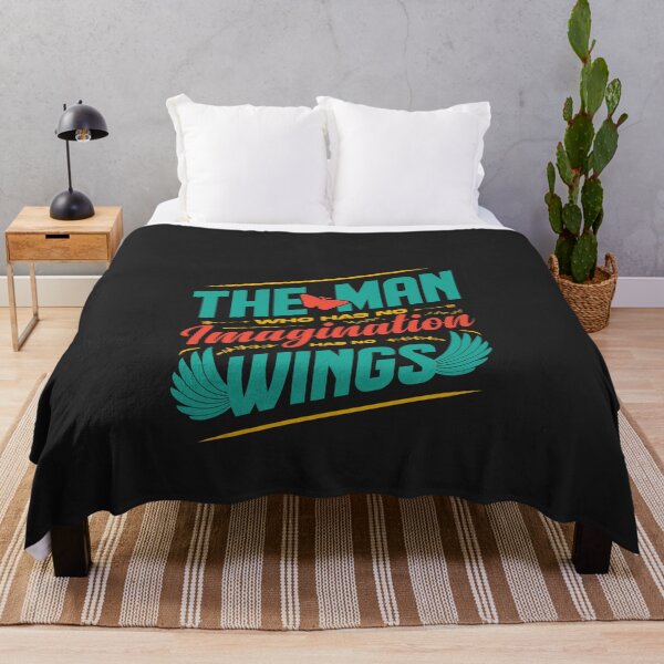 Item preview, The man who has no imagination has no wings designed and sold by Datblastedboy.