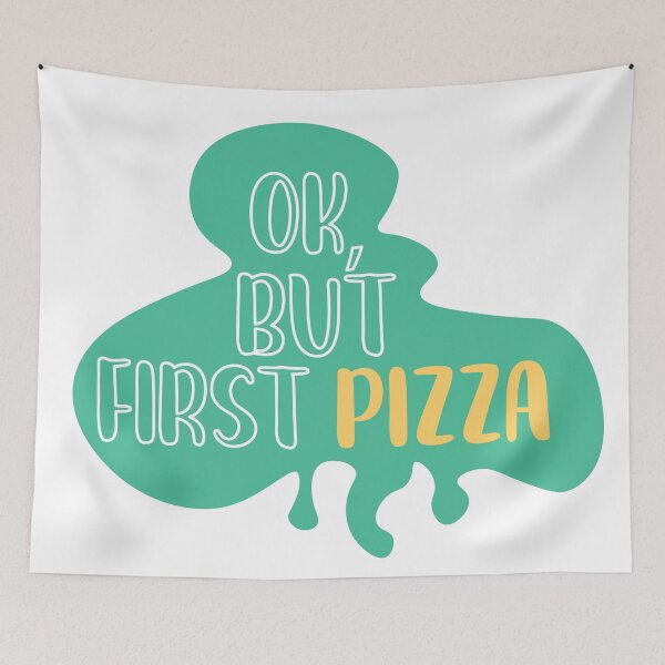 Item preview, OK But First Pizza designed and sold by Marouane TM.