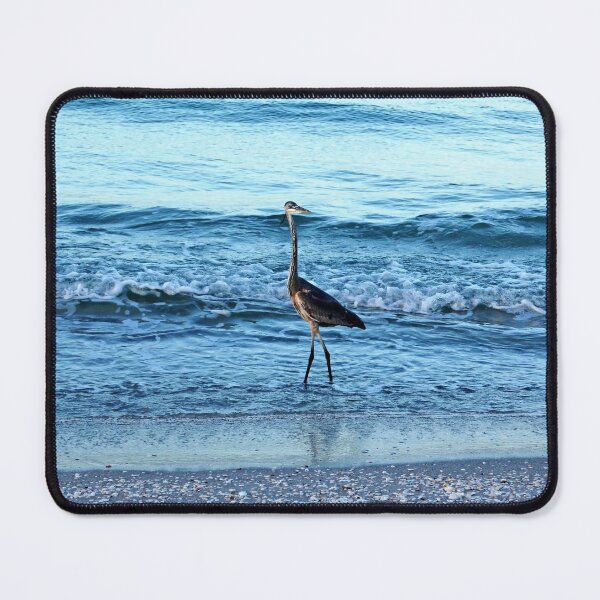 Item preview, Early Morning Heron Beach Walk I designed and sold by Debbie Oppermann.