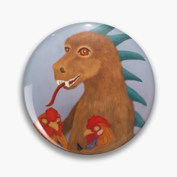 Item preview, Frenemies Chupacabra and Chickens designed and sold by Full Frog Moon.