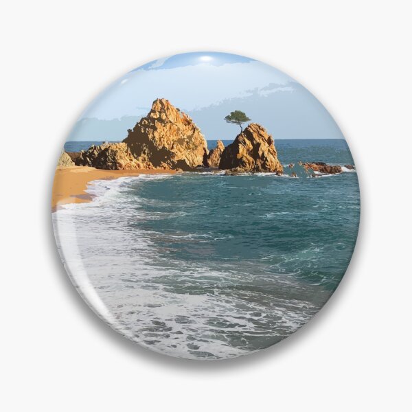 Item preview, Beach view in Costa Brava designed and sold by Greengardens36.