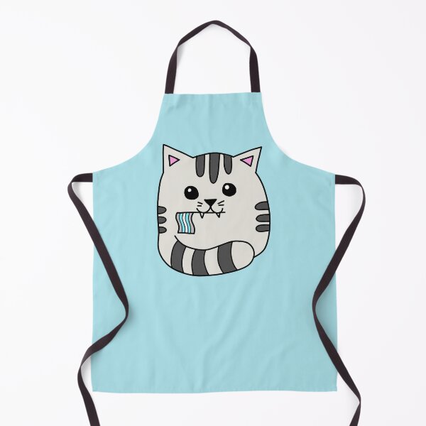 Item preview, demiboy pride flag cat designed and sold by alisadesigns.