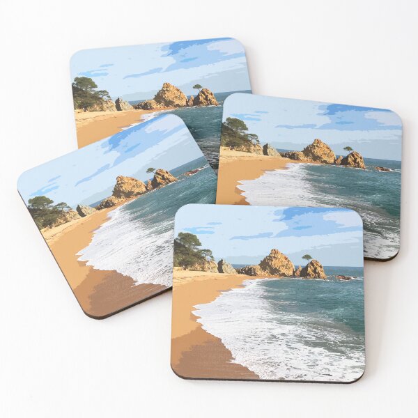 Item preview, Beach view in Costa Brava designed and sold by Greengardens36.