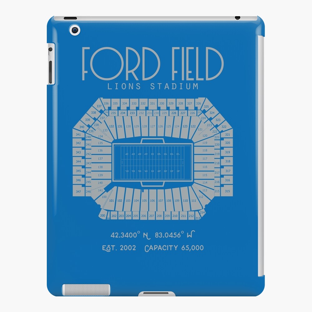 Detroit Lions, Ford Field, Wall Art Print