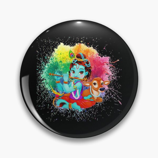 Item preview, Janmashtami Happy KRISHNA designed and sold by RagnarHouse.