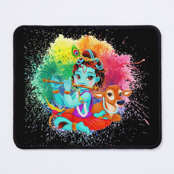 Item preview, Janmashtami Happy KRISHNA designed and sold by RagnarHouse.