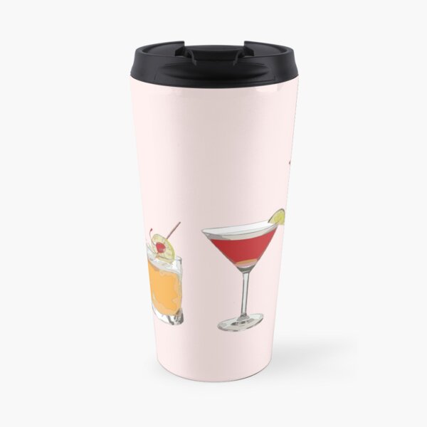 Cocktails Travel Mug