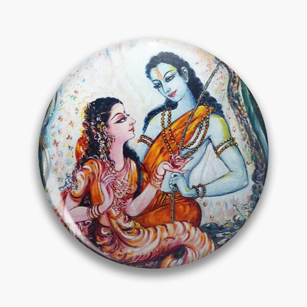 Item preview, Sita Rama - divine lovers in jungle  designed and sold by Harsh  Malik.