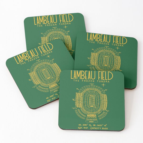 Item preview, Green Bay Packers Lambeau Field Stadium Poster Print designed and sold by Birch Trail Boutique.