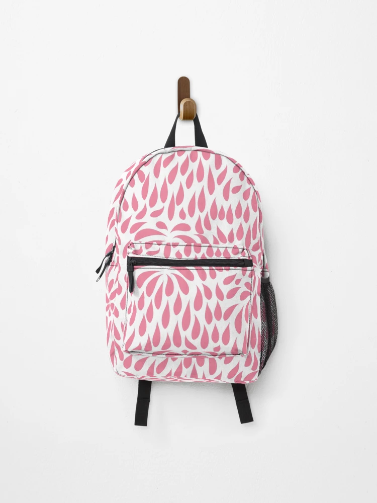 Thumbnail 1 of 3, Backpack, Pink Abstract Backpack Pattern designed and sold by Armaneto.