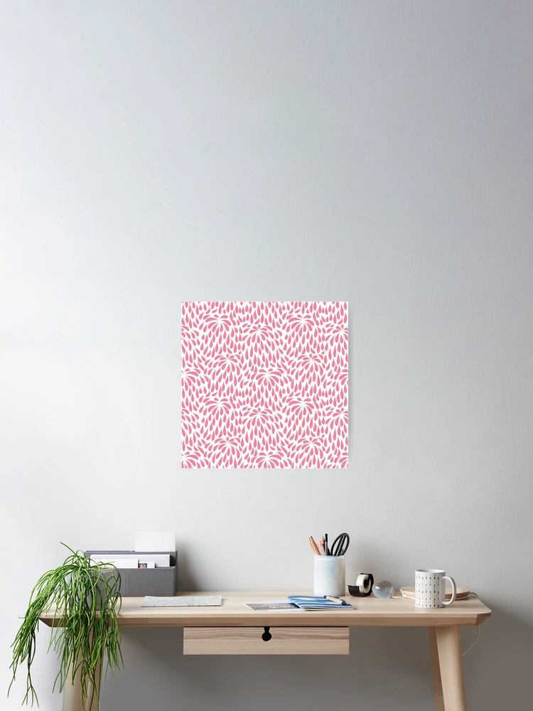 Thumbnail 2 of 3, Poster, Pink Abstract Backpack Pattern designed and sold by Armaneto.