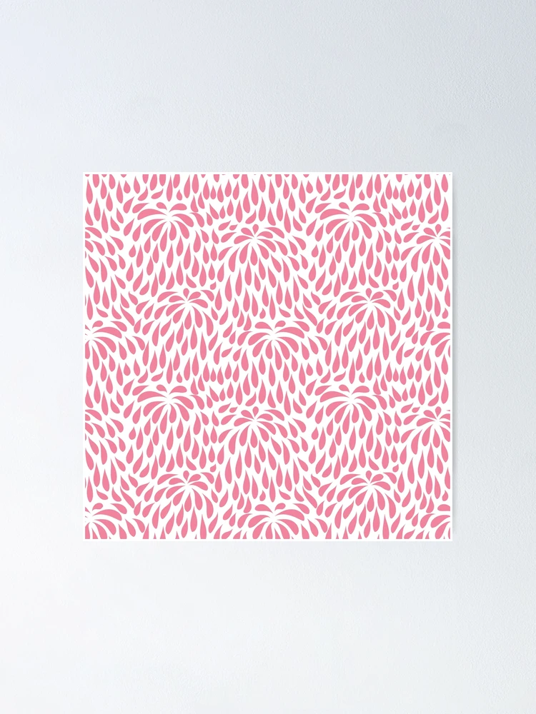 Thumbnail 1 of 3, Poster, Pink Abstract Backpack Pattern designed and sold by Armaneto.