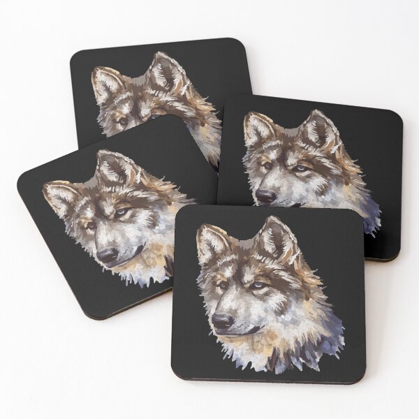 Item preview, Wolf Head Digital Painting designed and sold by GL Digital Artwork .