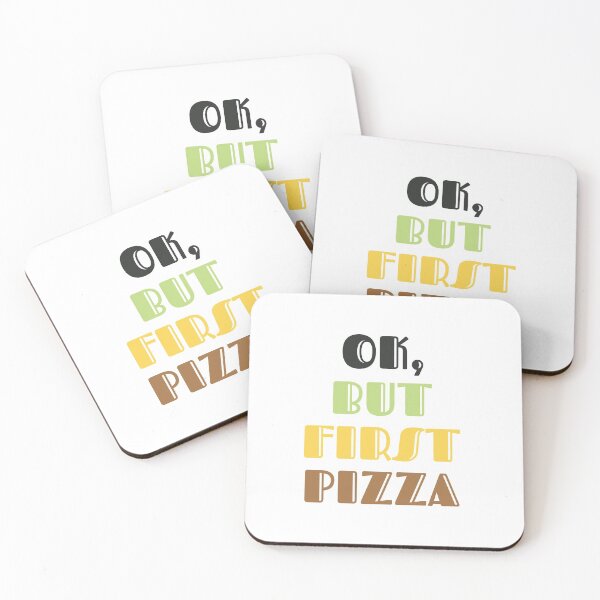 Item preview, OK But First Pizza designed and sold by Marouane TM.