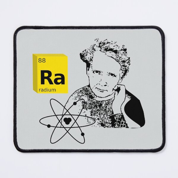 Item preview, Marie Curie Radium Physics Teacher Science Gift Atom  designed and sold by Creekman Designs.