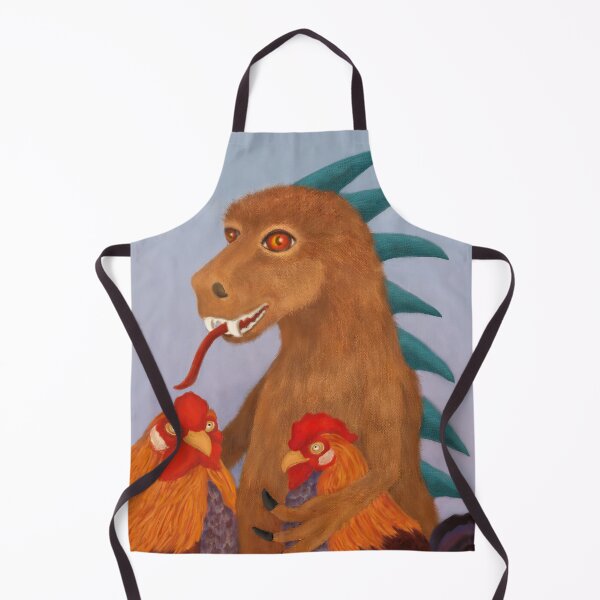Item preview, Frenemies Chupacabra and Chickens designed and sold by Full Frog Moon.